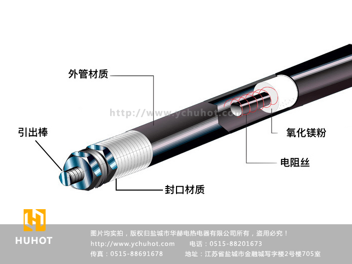 電加熱管密封配圖